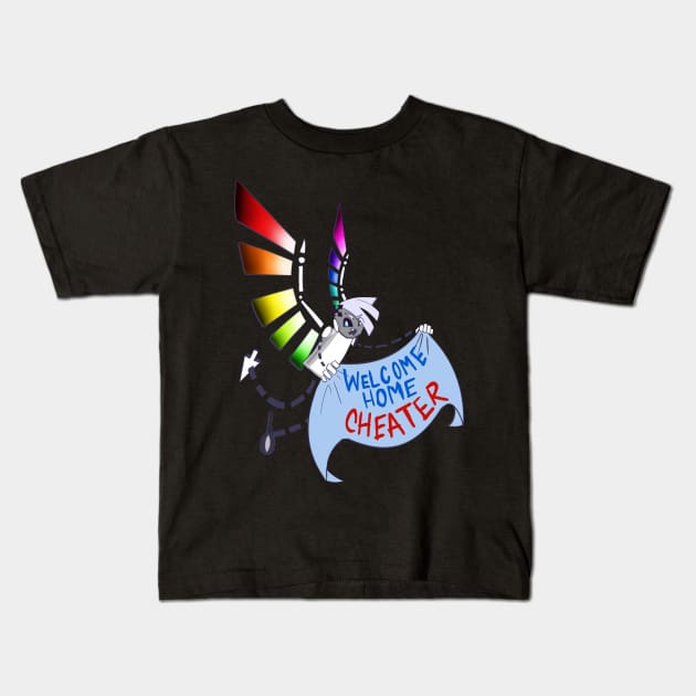 paint tool sigh Kids T-Shirt by spacehaida